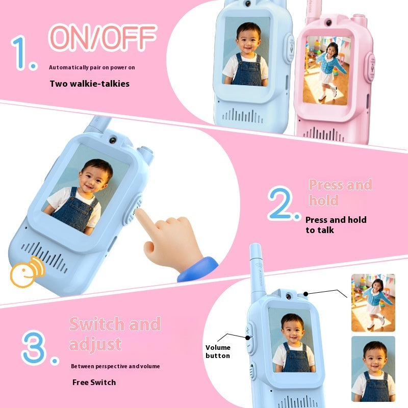 Children's Video Wireless Walkie-talkie Toy