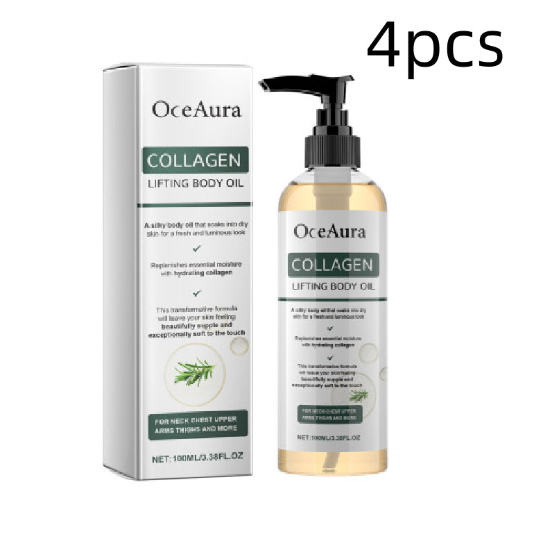 Pregnancy-Safe Collagen Firming Body Oil for Stretch Marks & Loose Skin