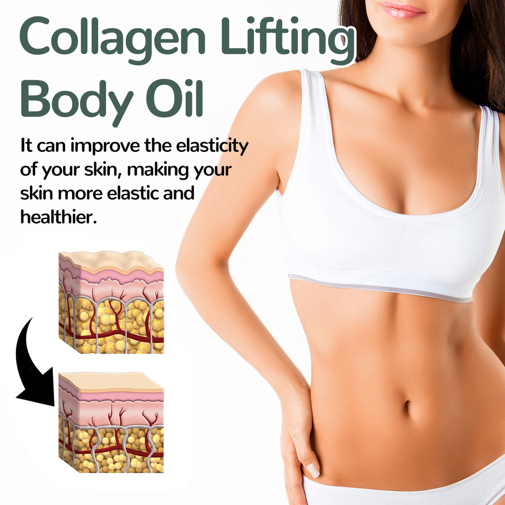 Pregnancy-Safe Collagen Firming Body Oil for Stretch Marks & Loose Skin