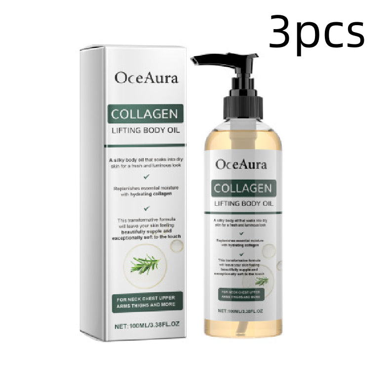 Pregnancy-Safe Collagen Firming Body Oil for Stretch Marks & Loose Skin